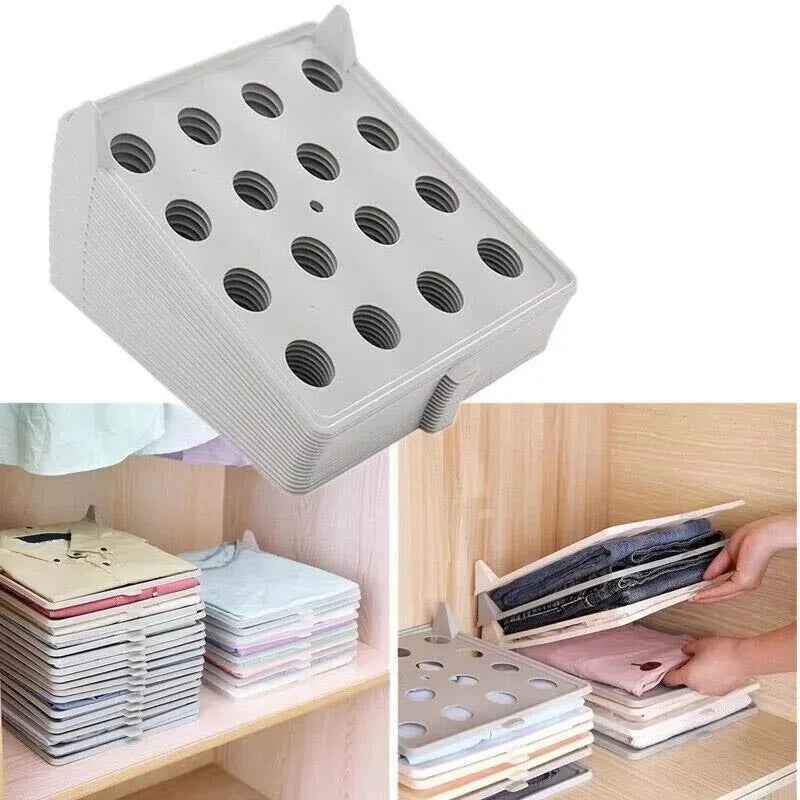 Stackable Clothes Organizer Board