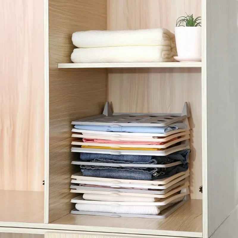 Stackable Clothes Organizer Board